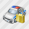 Police Car Locked Icon