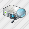 Projector White Search 2 Icon