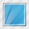 Rectangle Blue Icon