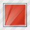 Rectangle Red Icon