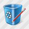 Recycle Bin Edit Icon