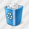 Recycle Bin Full Icon