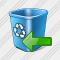Recycle Bin Import Icon