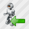 Robot Import Icon