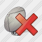 Satellite Plate Delete Icon