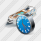 Ship Clock Icon