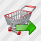 Shopping Export Icon