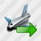 Shuttle Export Icon