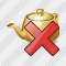 Teapot Delete Icon