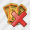 Ticket Delete Icon