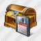 Treasure Save Icon