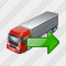 Truck Export Icon