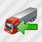 Truck Import Icon