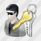 User Admin Sun Glasses Icon