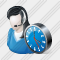 User Support Clock Icon