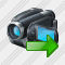 Video Camera Export Icon