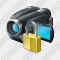 Video Camera Locked Icon