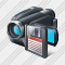 Video Camera Save Icon