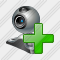 Web Camera Add Icon