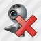 Web Camera Delete Icon