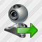 Web Camera Export Icon