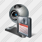 Web Camera Save Icon