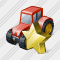 Wheeled Tractor Favorite Icon