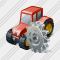 Wheeled Tractor Settings Icon