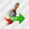 Wide Brush Paint Export Icon