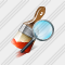 Wide Brush Paint Search 2 Icon