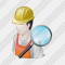 Worker Search 2 Icon