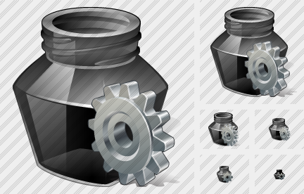 Icone Ink Pot Settings