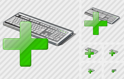 Keyboard Add Icon