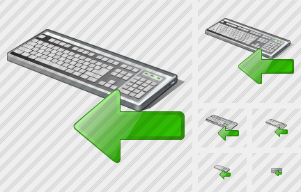 Keyboard Import Icon