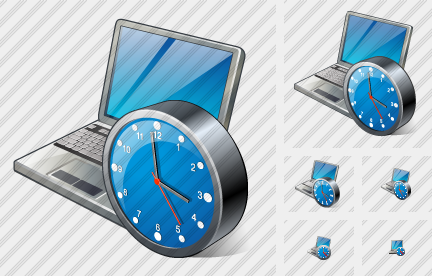  Laptop Clock