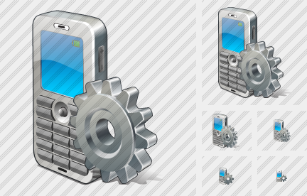 Icone Mobile Phone Settings