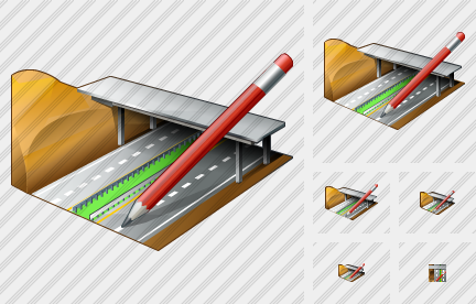 Motorway Edit Icon