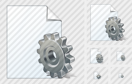 Icone New Document Settings