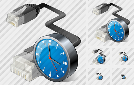 Patchcord Clock Icon