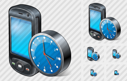 Pda Clock Icon