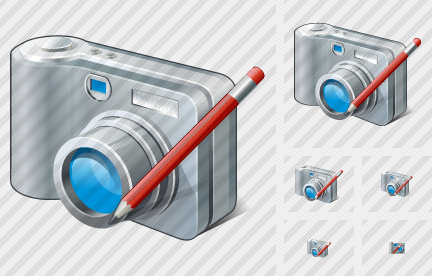 Photocamera Edit Icon