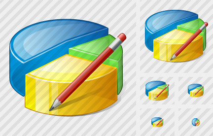 Icone Pie Chart Edit