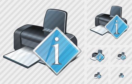 Printer Info Icon