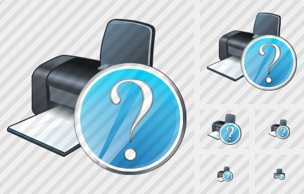 Printer Question Icon