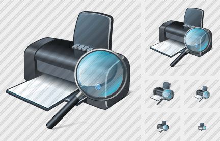 Printer Search 2 Icon