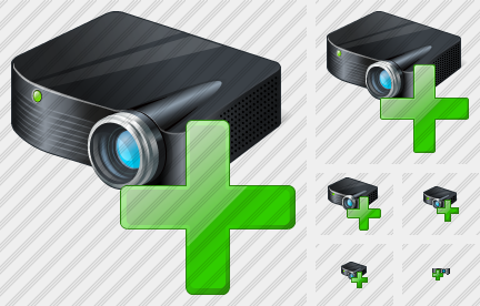 Icone Projector Black Add