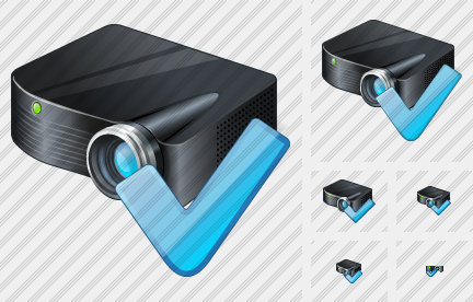 Icone Projector Black OK