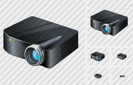 Icone Projector Black