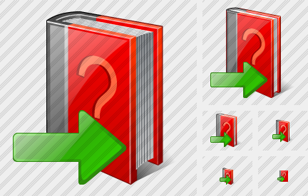Question Book Export Icon