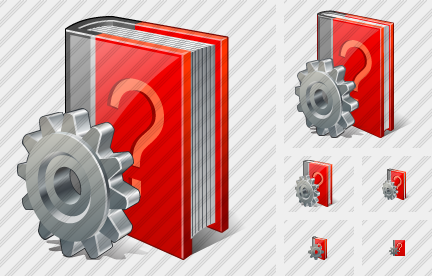 Question Book Settings Icon Question Book Settings Icon